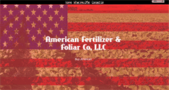 Desktop Screenshot of americanfertilizer.net